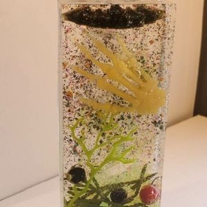 Spooky Forest Glow in dark/blacklight Resin Art